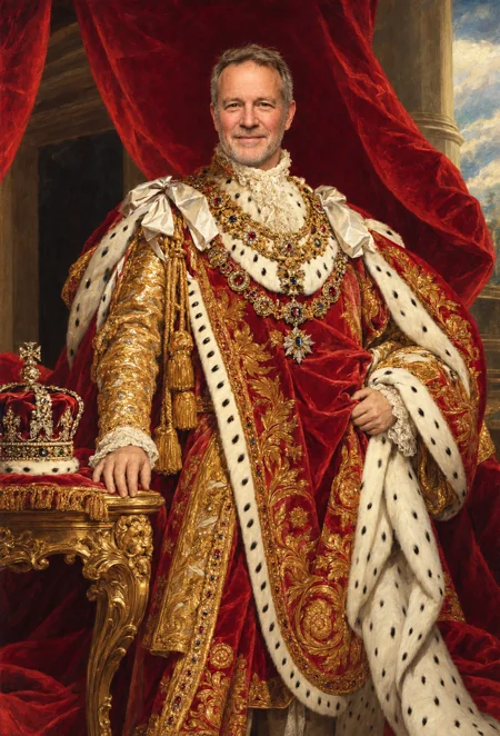 Power & Prestige collection, featuring The Royal Portrait